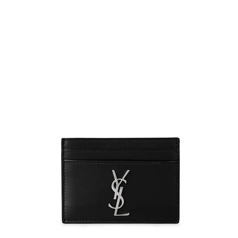 ysl card holder with zip|YSL card holder flannels.